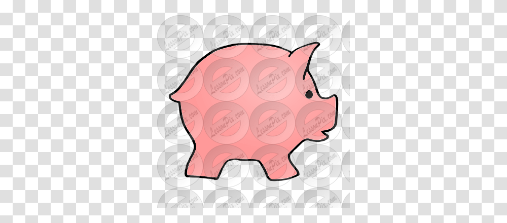 Piggy Bank Picture For Classroom Therapy Use Transparent Png