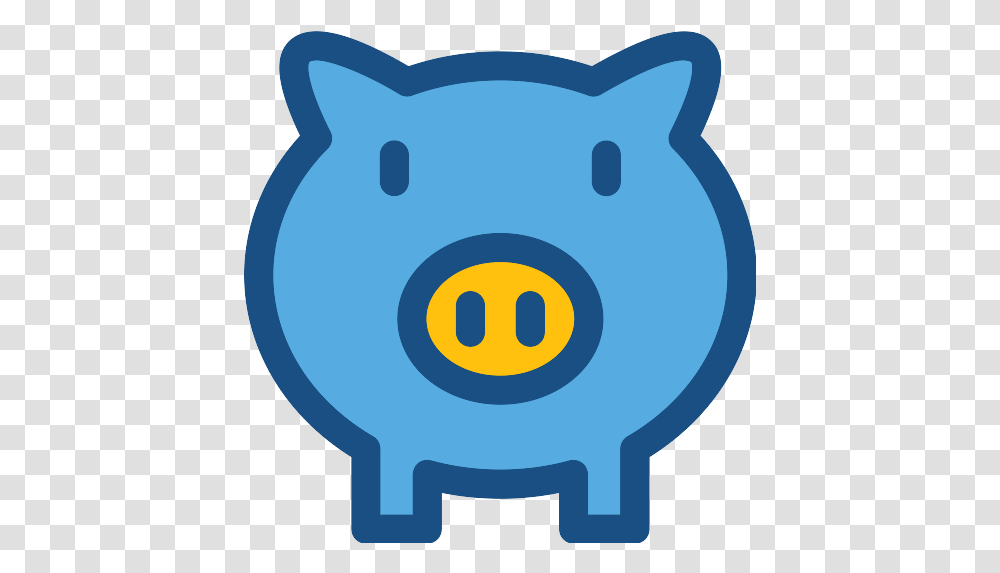 Piggy Bank Save Vector Svg Icon Animal Figure, Mammal Transparent Png