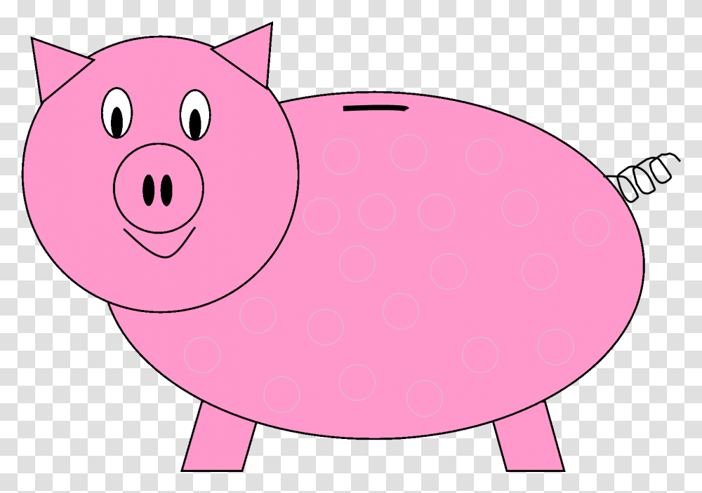 Piggy Bank Template Free Download Clip Art On Clipart Piggy Bank Template, Animal, Mammal, Ping Pong, Sport Transparent Png