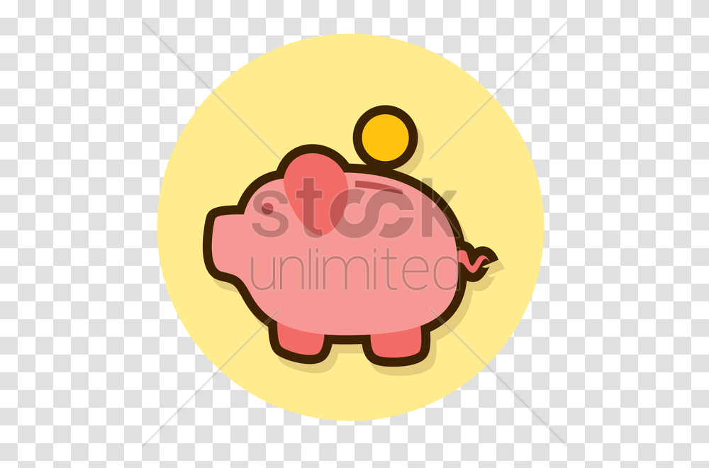 Piggy Bank Vector Image, Food, Label, Plant Transparent Png