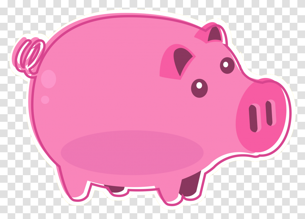 Piglet Clipart Cartoon, Piggy Bank, Baseball Cap, Hat Transparent Png