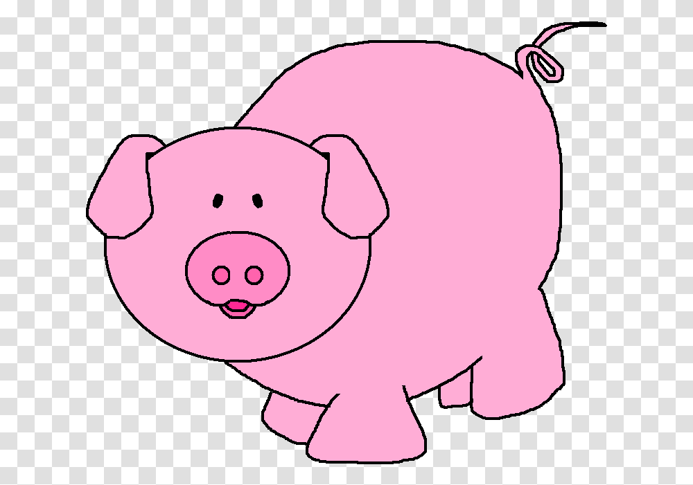 Pigs Clipart Pink Clip Art Of A Pig, Piggy Bank, Giant Panda, Bear, Wildlife Transparent Png