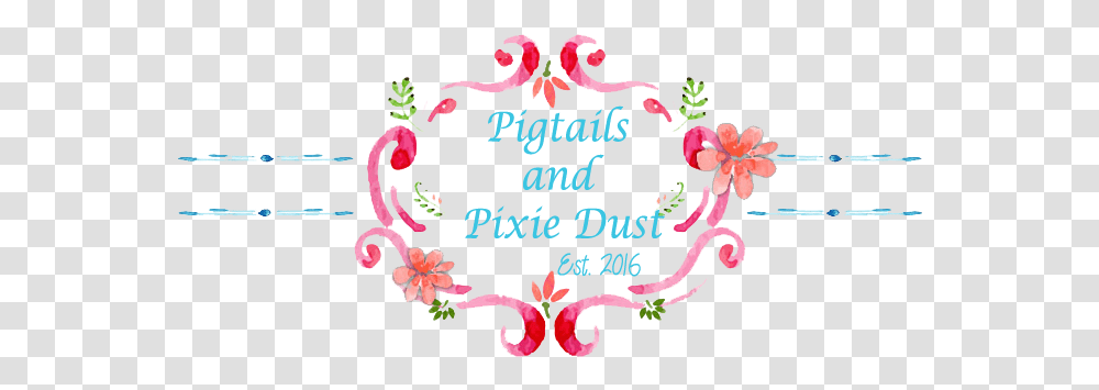 Pigtails And Pixie Dust Floral, Text, Envelope, Graphics, Art Transparent Png