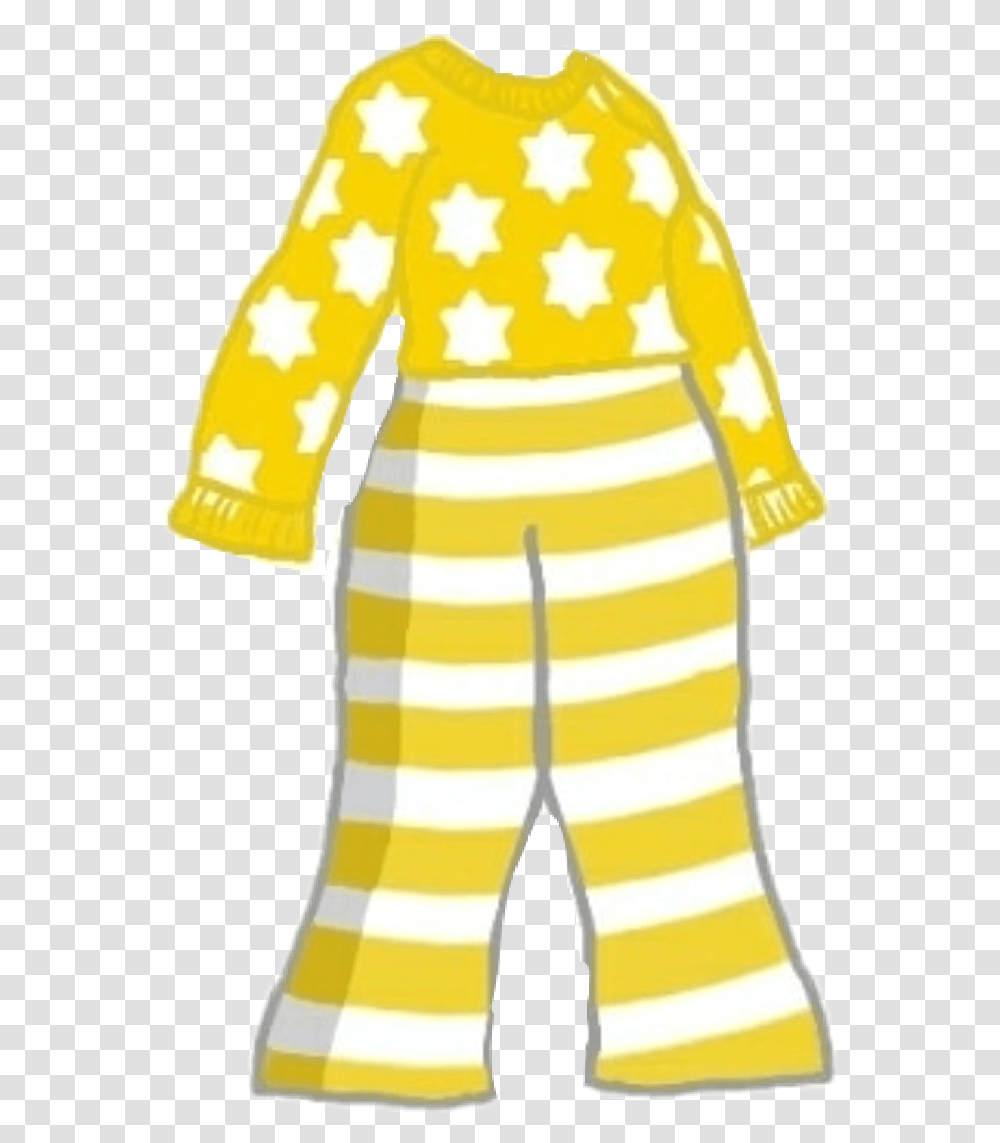 Pijama Yellow Gachalife Gacha Gacha Verse Gachastudio One Piece Garment, Sleeve, Long Sleeve, Costume Transparent Png