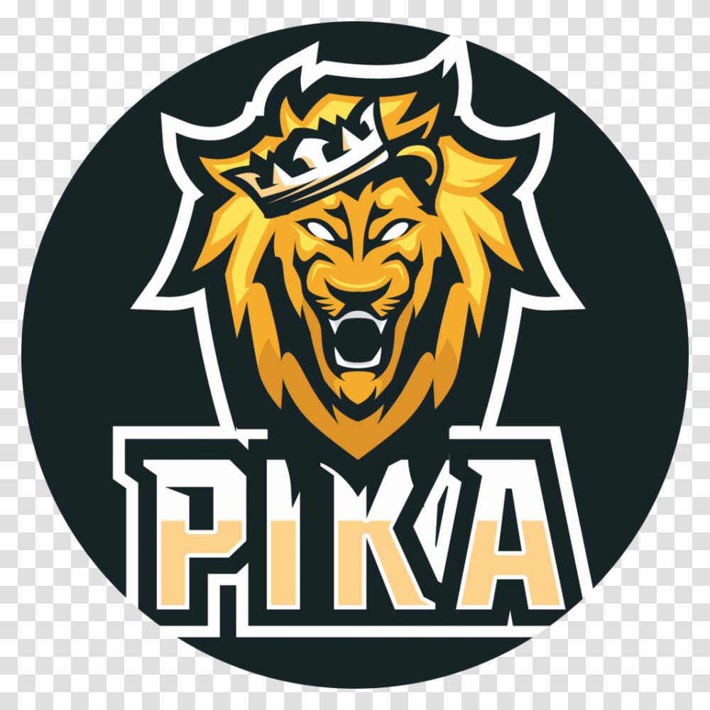Pika Infographics2x Lion Logo Sticker, Trademark, Poster, Advertisement Transparent Png