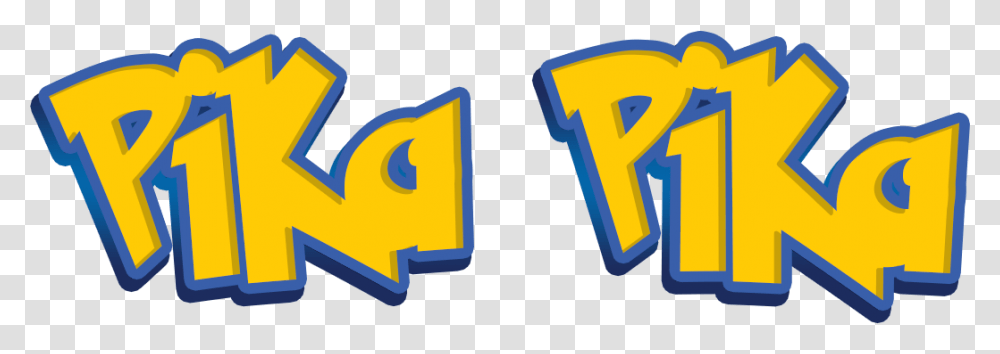 Pika Pika Download Pikachu Text Hd, Number, Alphabet, Logo Transparent Png