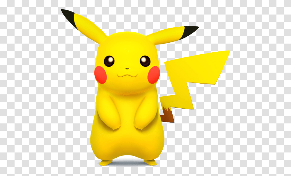 Pikachu 3d Pokemon Pikachu Super Smash Bros Wii U, Toy, Wildlife, Animal, Amphibian Transparent Png