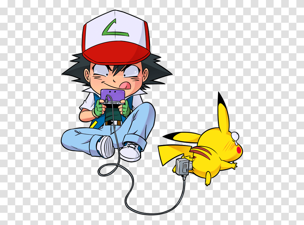 Pikachu And Ash Ketchum Preview Parodie Pokemon, Person, Female, Girl, Performer Transparent Png