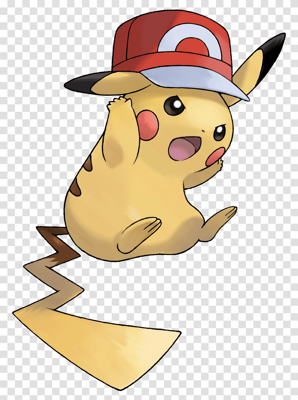 Pikachu Ash Hat, Mammal, Animal, Baseball Cap Transparent Png