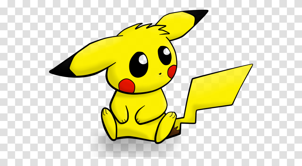 Pikachu By Spiritofhearts Chibi Pikachu, Toy, Animal, Pac Man Transparent Png