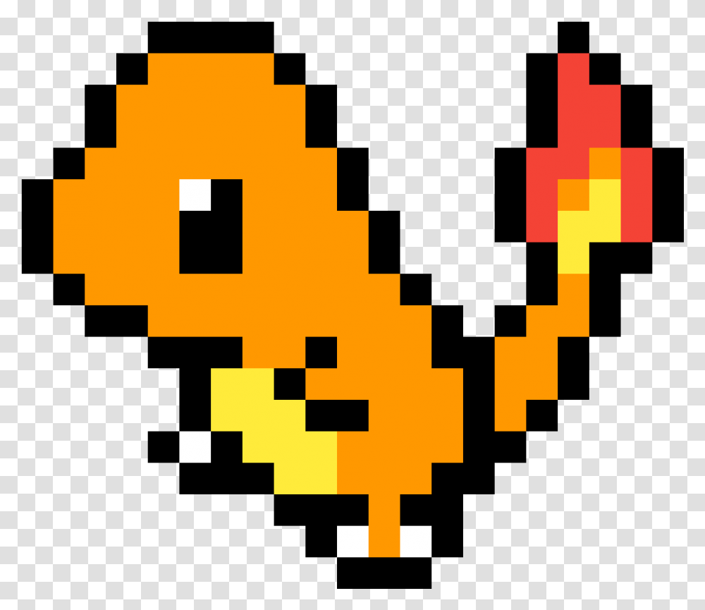 Pikachu Charmander Pixel Art Gif Pokemon Charmander Pixel Art Transparent Png