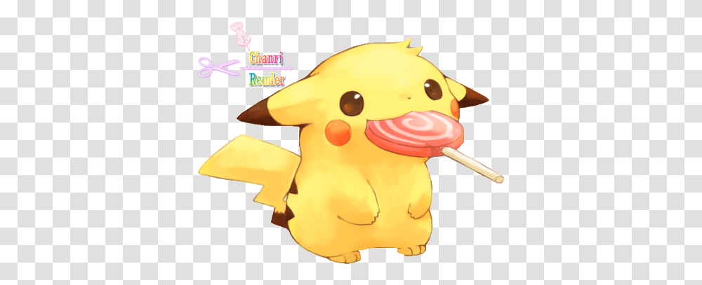 Pikachu Clipart Kawai Pokemon Chibi Pikachu, Toy, Food, Pac Man Transparent Png