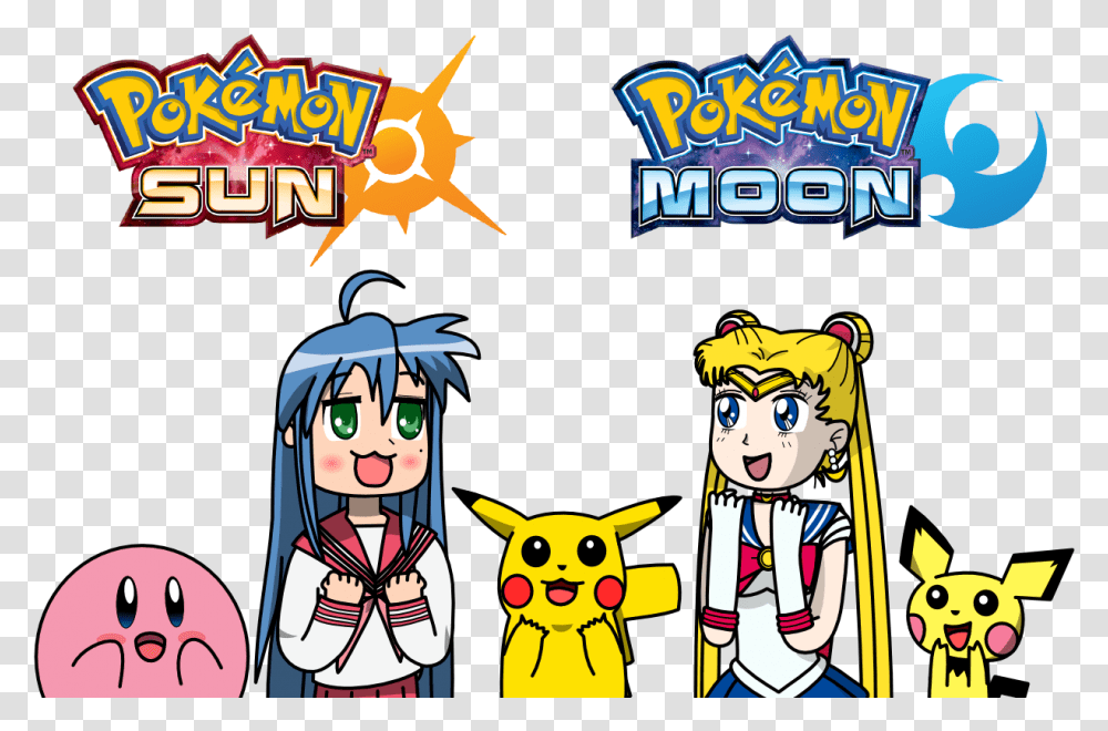 Pikachu Clipart Pokemon Sun Moon Picture 1893842 Pokemon Sun And Moon Logo, Person, Leisure Activities, Comics, Book Transparent Png