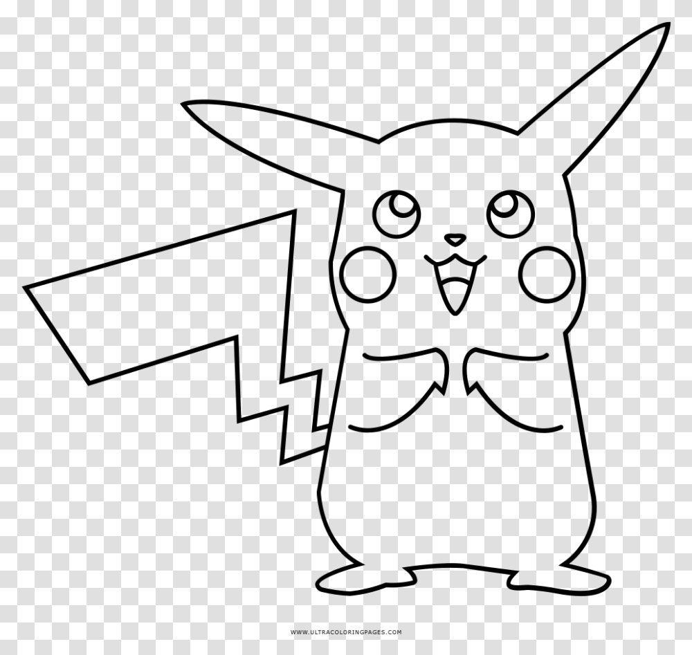 Pikachu Coloring, Gray, World Of Warcraft Transparent Png