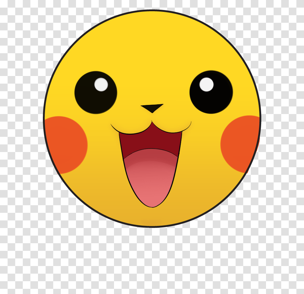 Pikachu Face, Pac Man, Mouth, Lip Transparent Png