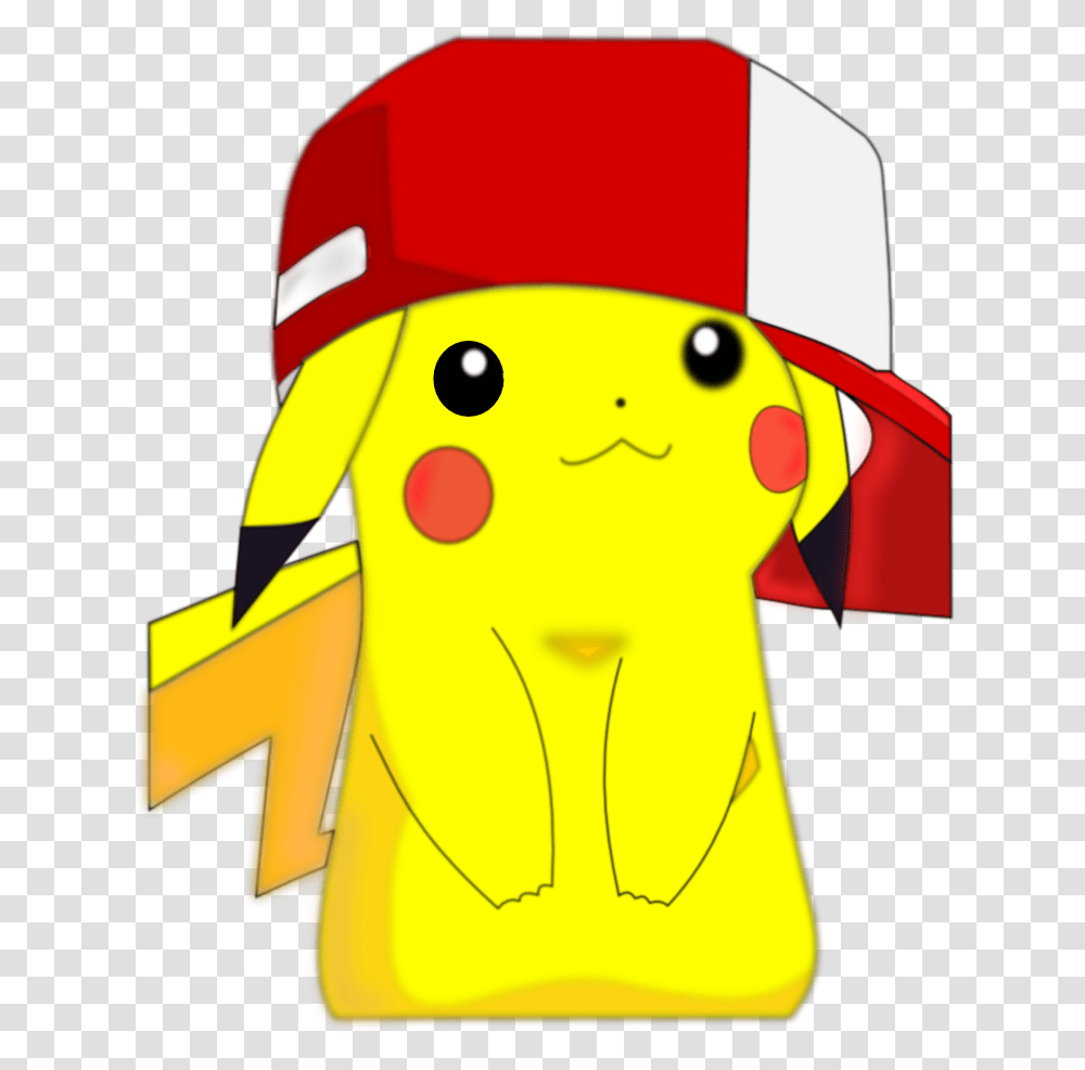 Pikachu In Ash Ash Ketchum Hat On Pikachu, Apparel, Coat, Cowboy Hat Transparent Png