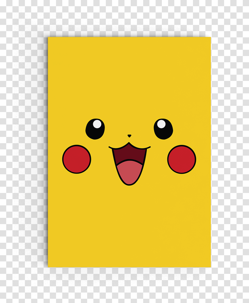 Pikachu Kawaii Face 2 2003, Pac Man Transparent Png