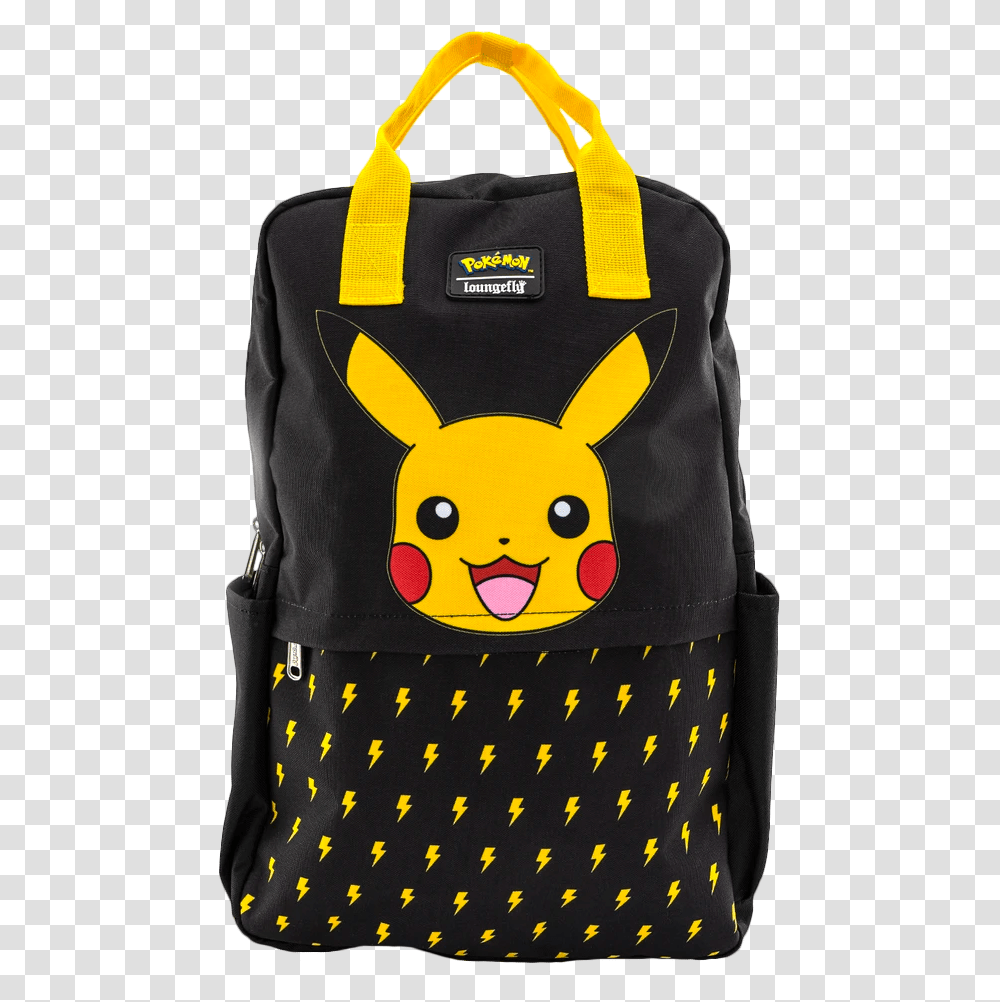 Pikachu Lightning Bolt 18 Backpack Pikachu, Bag, Apparel, Purse Transparent Png
