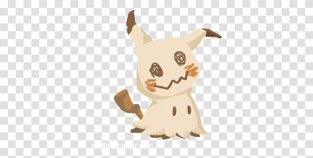 Pikachu Mimikyu Tumblr Warrior Cats Clans Pokemon Mimikyu Gif, Mammal, Animal, Figurine, Pet Transparent Png