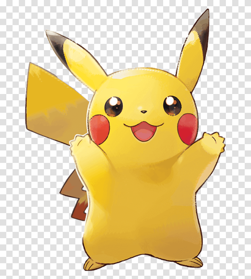 Pikachu Pikachusticker Adorable Cute Freetoedit Pokemon Let's Go Pikachu Artwork, Toy, Animal, Mammal, Pet Transparent Png