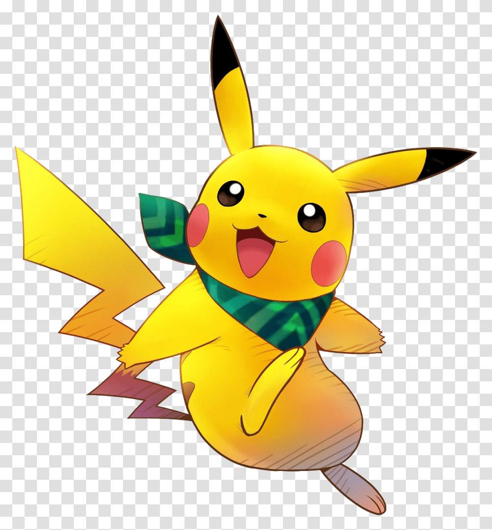 Pikachu Pokemon Super Mystery Dungeon Pikachu, Toy, Animal, Fish, Number Transparent Png