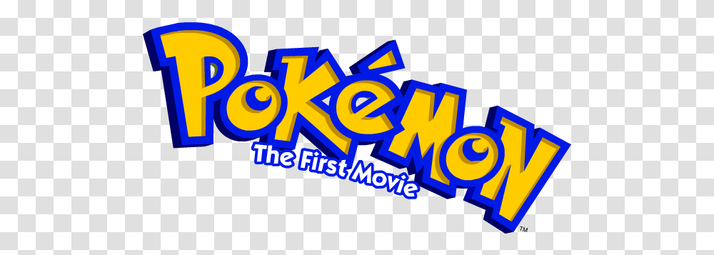 Pikachu Pokemon The First Movie Title, Lighting, Text, Crowd, Art Transparent Png