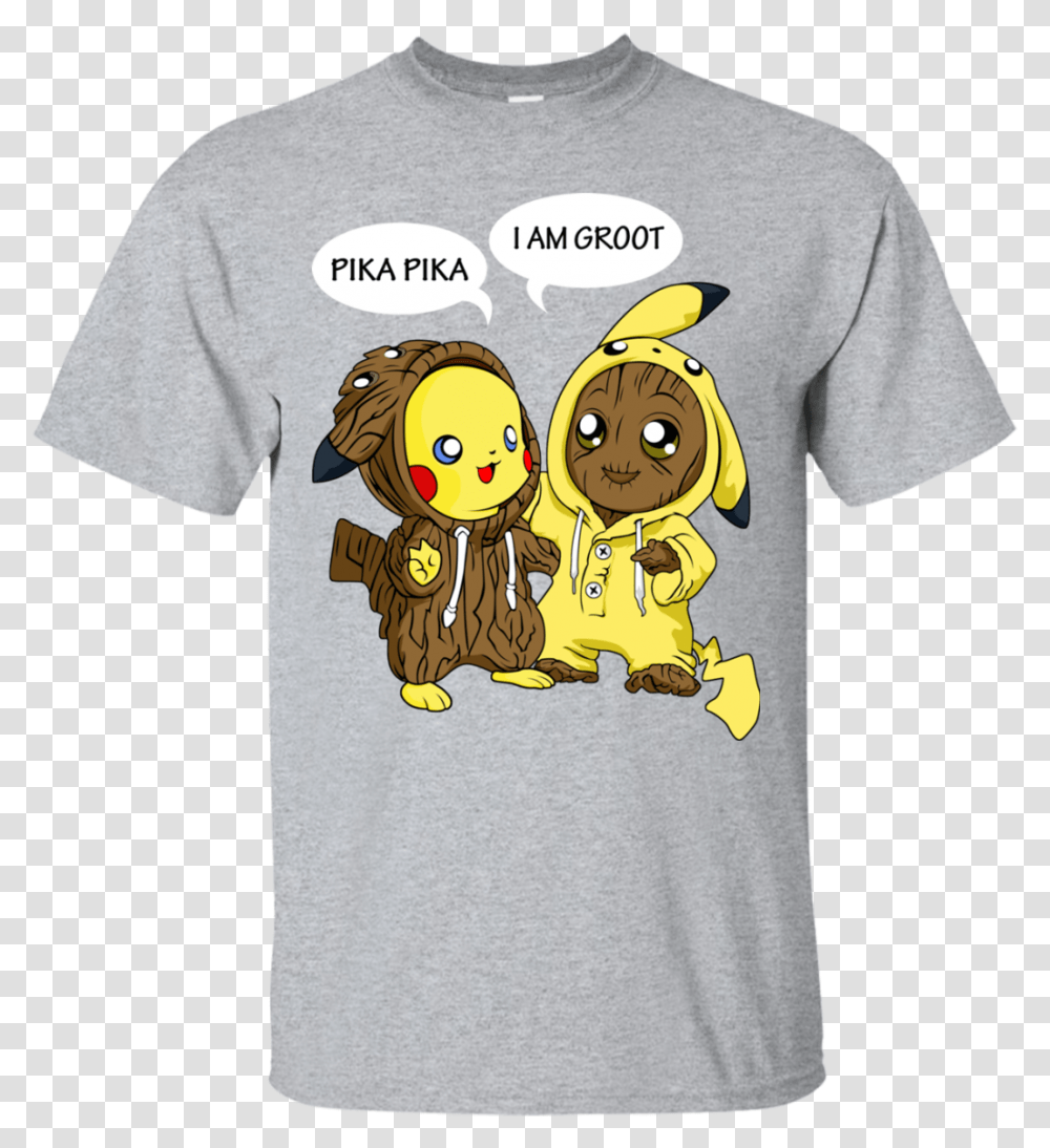 Pikachu Swap Groot Teach The Cutest Pumpkins In The Patch Shirt, Apparel, T-Shirt, Label Transparent Png