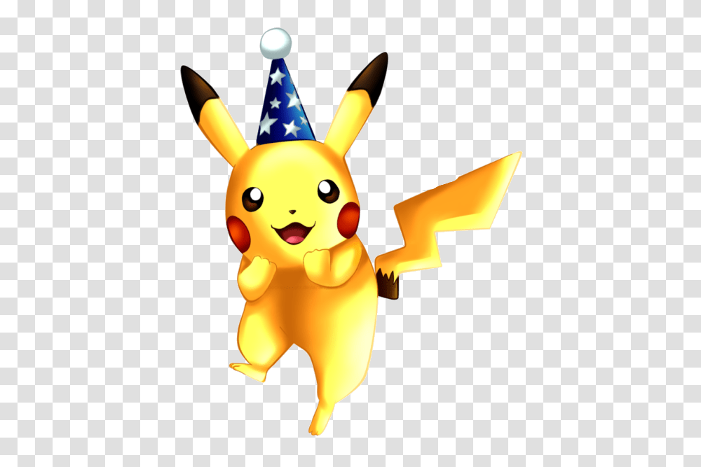 Pikachu Wearing A Party Hat Pikachu Wearing Party Hat, Apparel Transparent Png