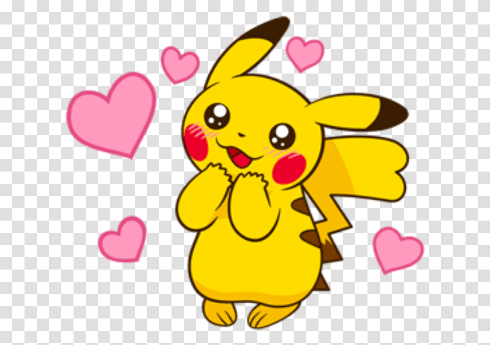 Pikachucute Sticker By Sudeg Pikachu Love Gif, Rubber Eraser, Heart, Animal, Peeps Transparent Png
