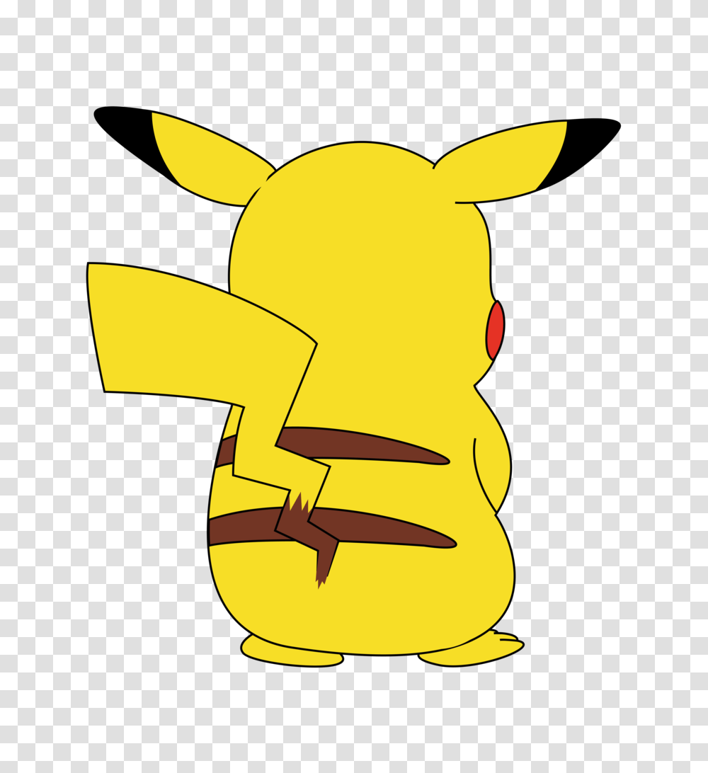 Pikachus Back Shirt, Label, Animal Transparent Png