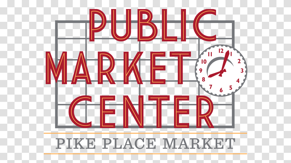 Pike Place Market, Analog Clock, Clock Tower, Architecture Transparent Png