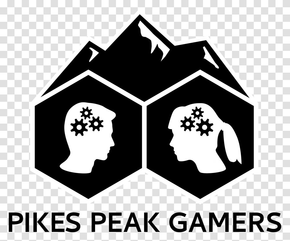 Pikes Peak Gamers Illustration, Silhouette, Stencil Transparent Png