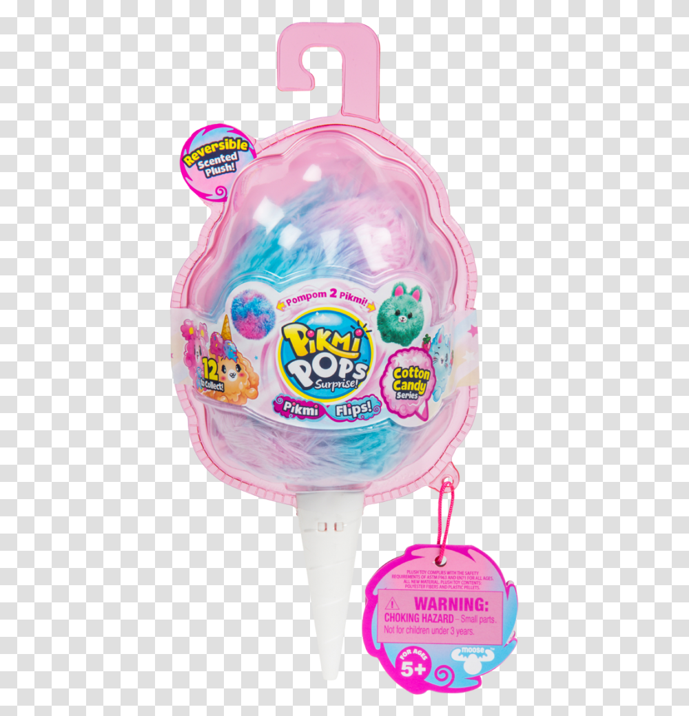 Pikmi Pops Pikmi Flips Cotton Candy Series Pikmi Pops Pikmi Flips, Diaper, Food, Bottle, Doll Transparent Png