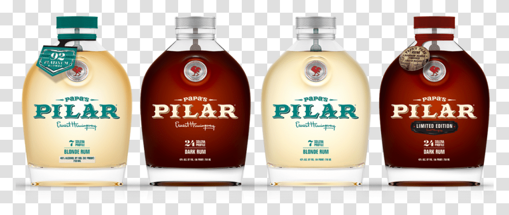 Pilar, Liquor, Alcohol, Beverage, Drink Transparent Png