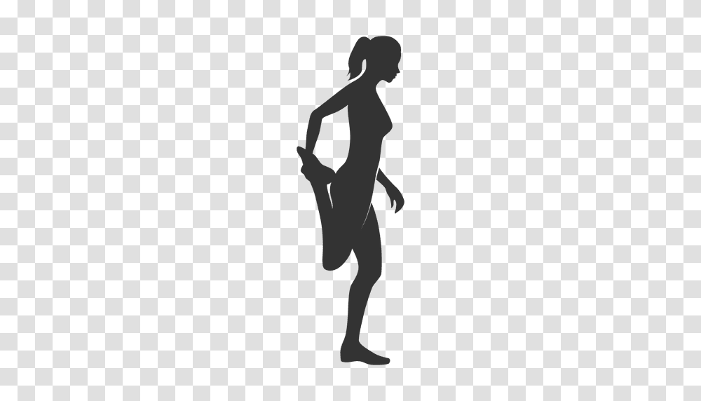 Pilates Girl Silhouette, Person, Dance Pose, Leisure Activities, Outdoors Transparent Png