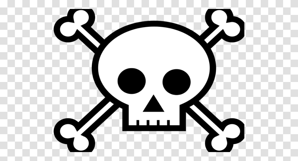 Pile Of Bones Clipart Skull And Crossbones, Stencil, Logo, Trademark Transparent Png