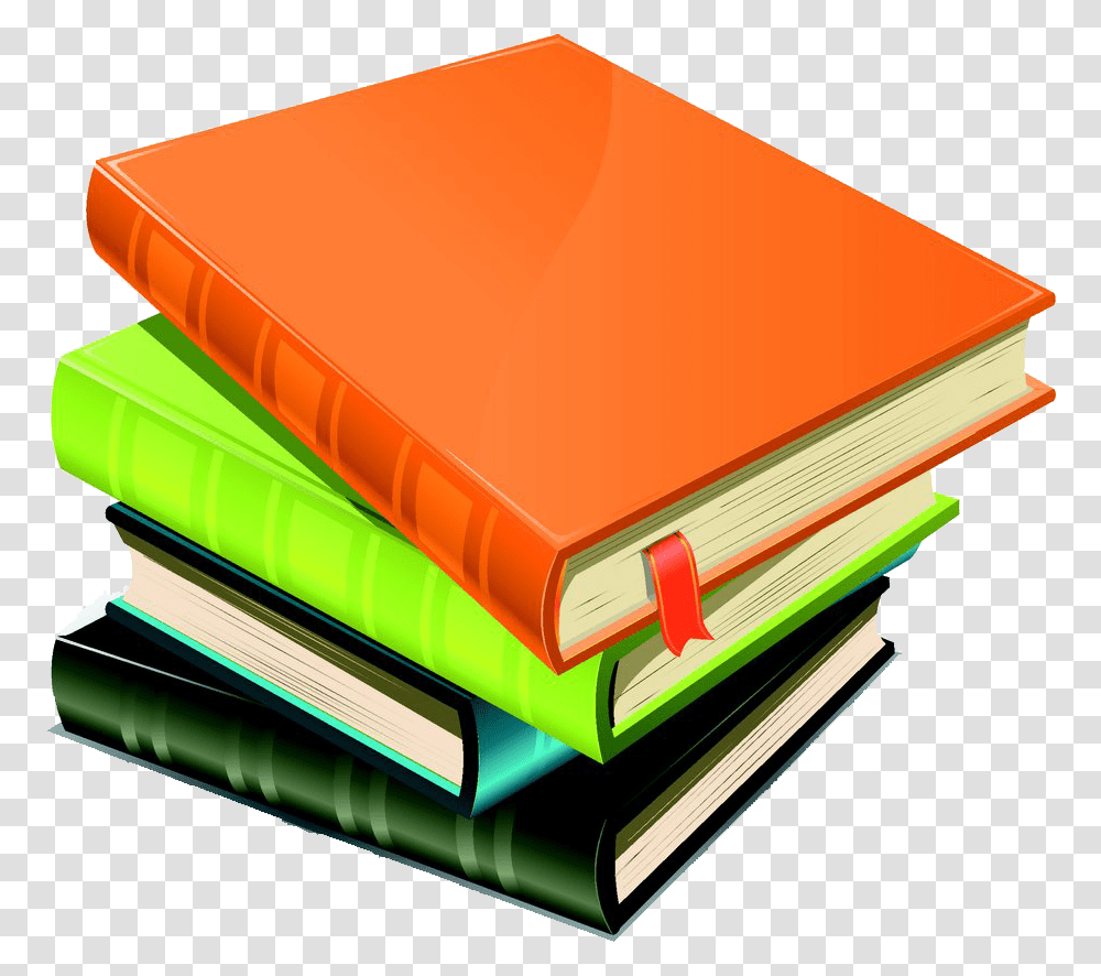 Pile Of Books, Box, Diary Transparent Png