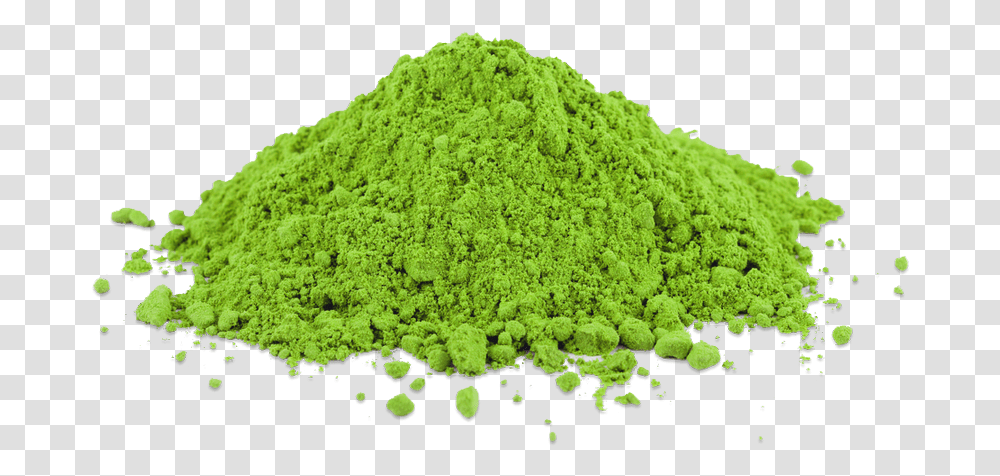 Pile Of Matcha Green Coffee Powder, Plant, Moss, Algae Transparent Png