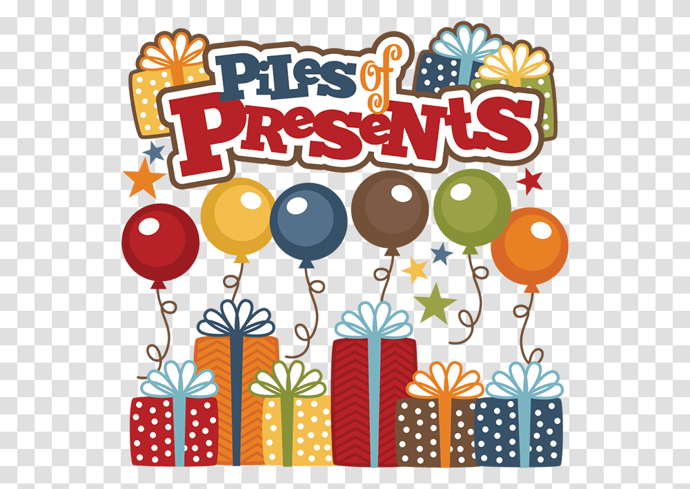 Pile Of Presents Miss Kate Cuttables, Floral Design, Pattern Transparent Png