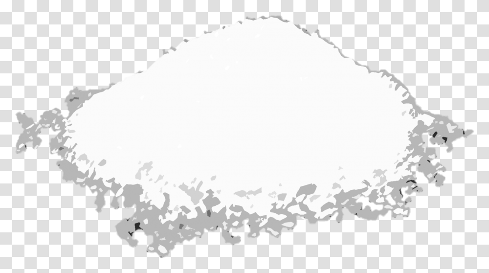 Pile Of Sugar 2 Image Monochrome, Food, Outdoors, Nature, Fungus Transparent Png