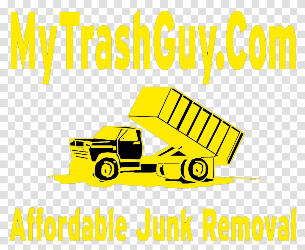 Pile Of Trash, Truck, Vehicle, Transportation, Flyer Transparent Png