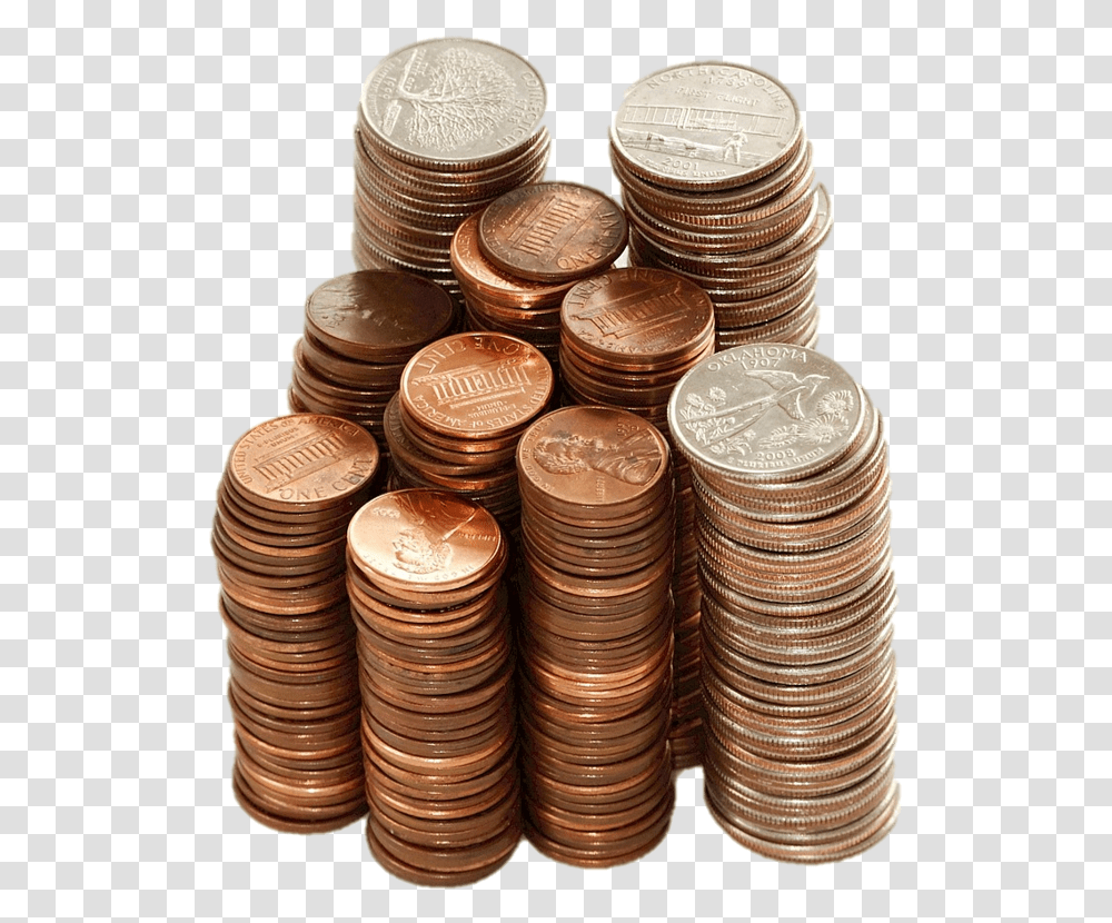 Piles Of Coins All These Coins And You Couldn't Change, Money, Nickel, Bronze, Attorney Transparent Png