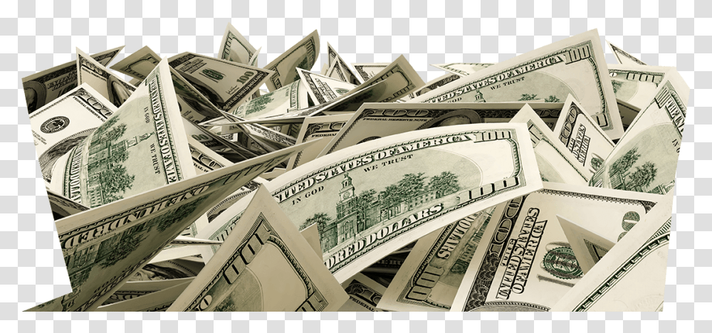 Piles Of Money A Year, Dollar, Book Transparent Png