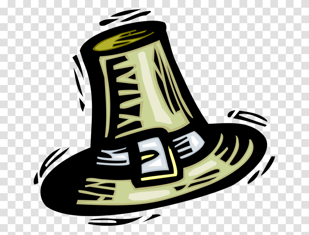 Pilgrim Hat Clipart, Apparel, Shoe, Footwear Transparent Png
