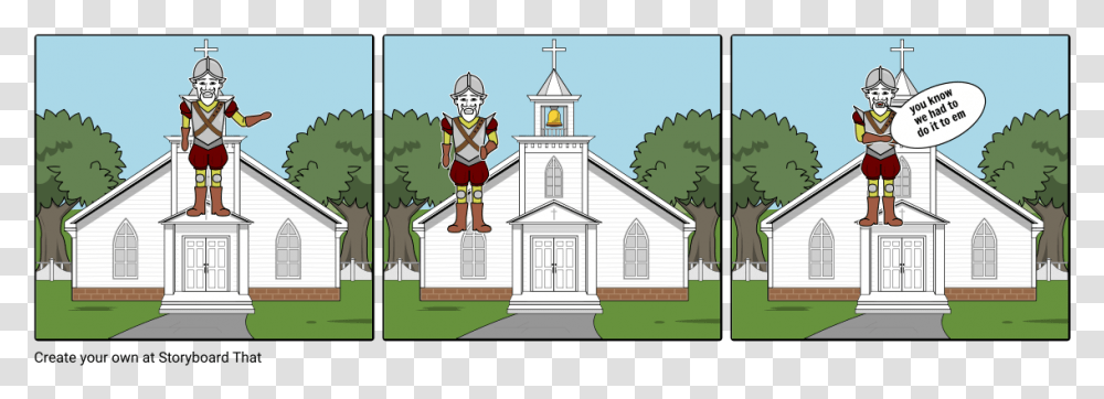 Pilgrims Separated From Church Of England, Building, Grass, Plant, Architecture Transparent Png
