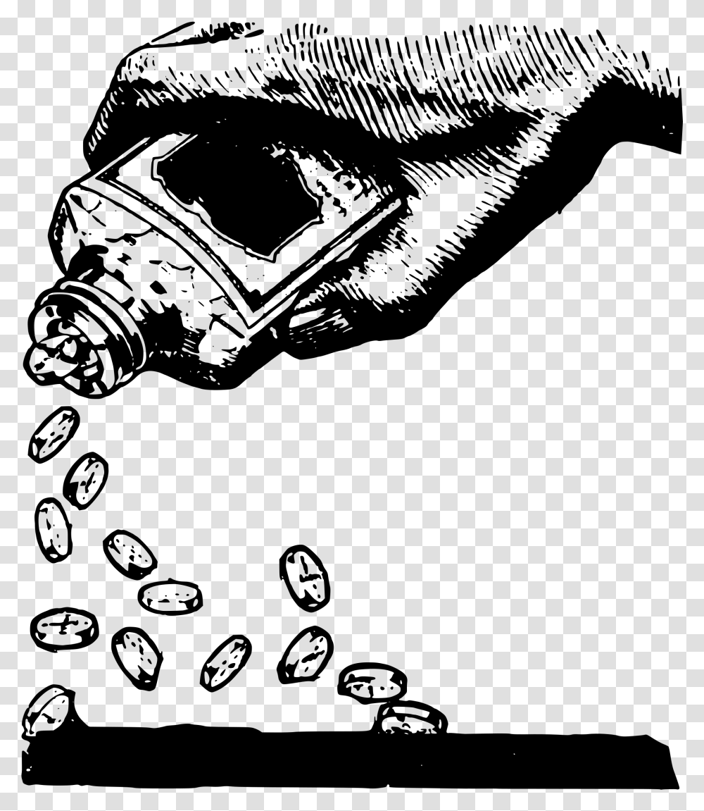 Pill Abuse Clip Arts Hand Pills Clip Art Black And White, Gray, World Of Warcraft Transparent Png