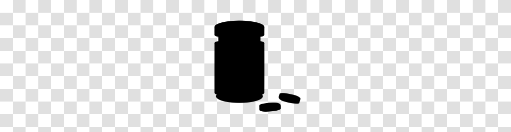 Pill Bottle Icons Noun Project, Gray, World Of Warcraft Transparent Png