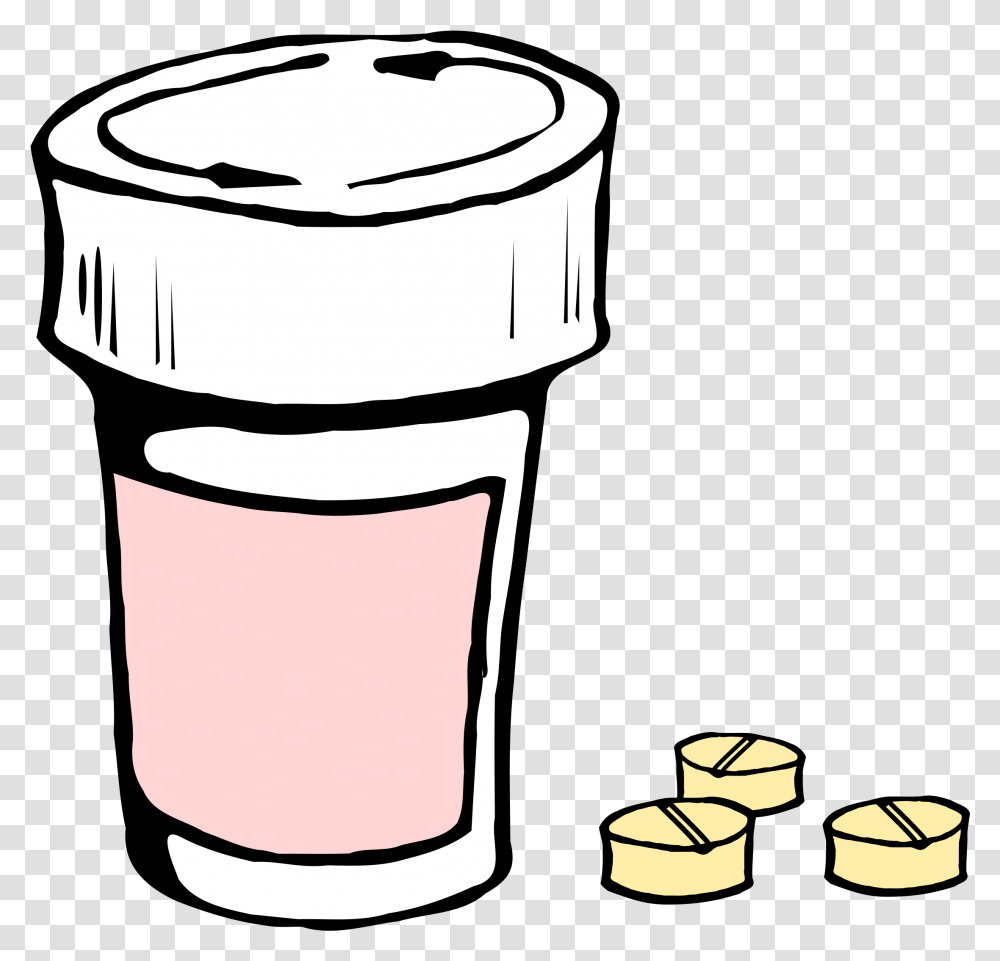 Pill Bottle Label Medical Drug Prescription Pills Clipart, Jar, Cylinder Transparent Png