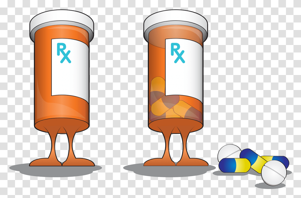Pill Bottle Mascots Illustration, Medication, Lamp, Cylinder, Label Transparent Png