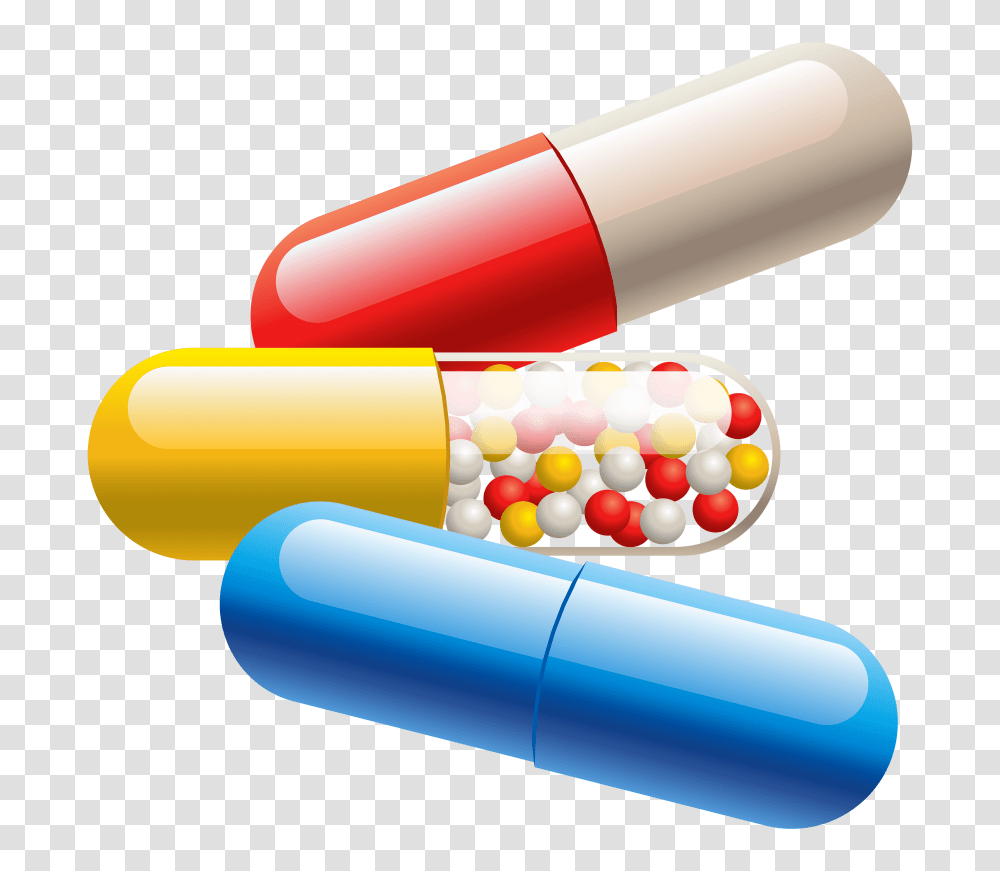 Pill Capsules, Medication Transparent Png